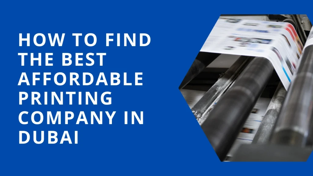 Printing Services Dubai Cost