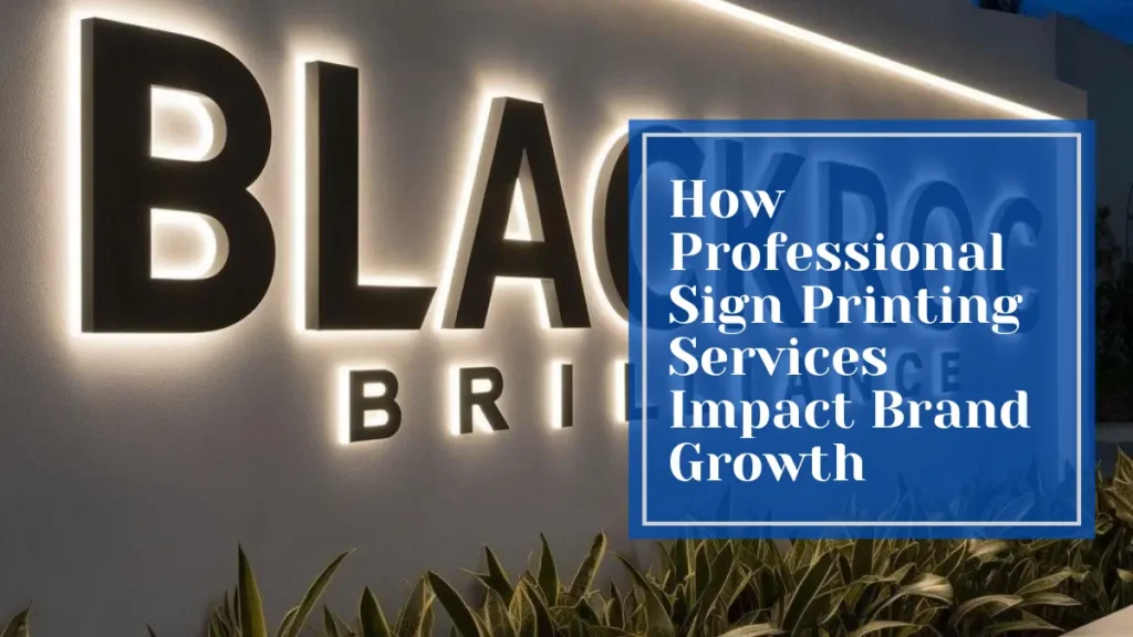 Custom Signage Printing