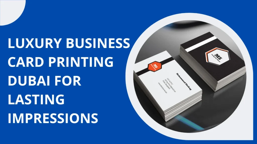 Business Card Printing Dubai
