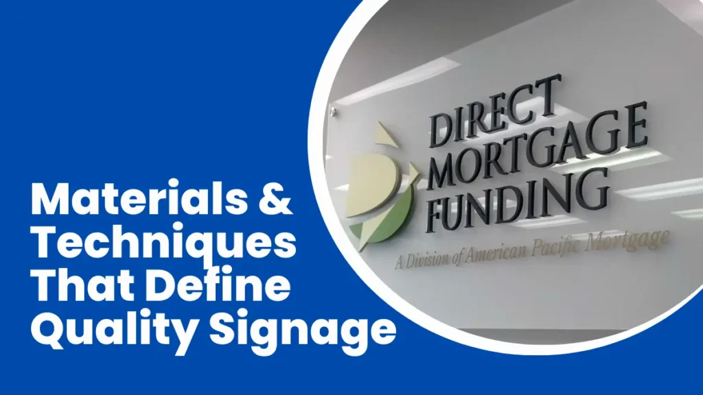 Custom Signage Printing