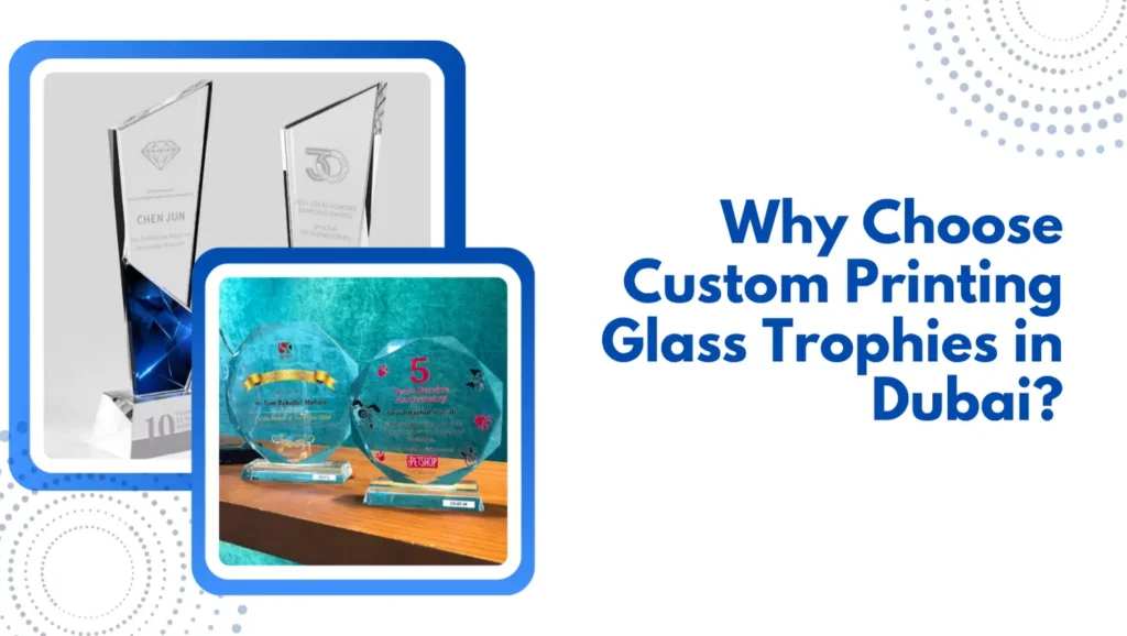 Custom Printing Glass Trophies