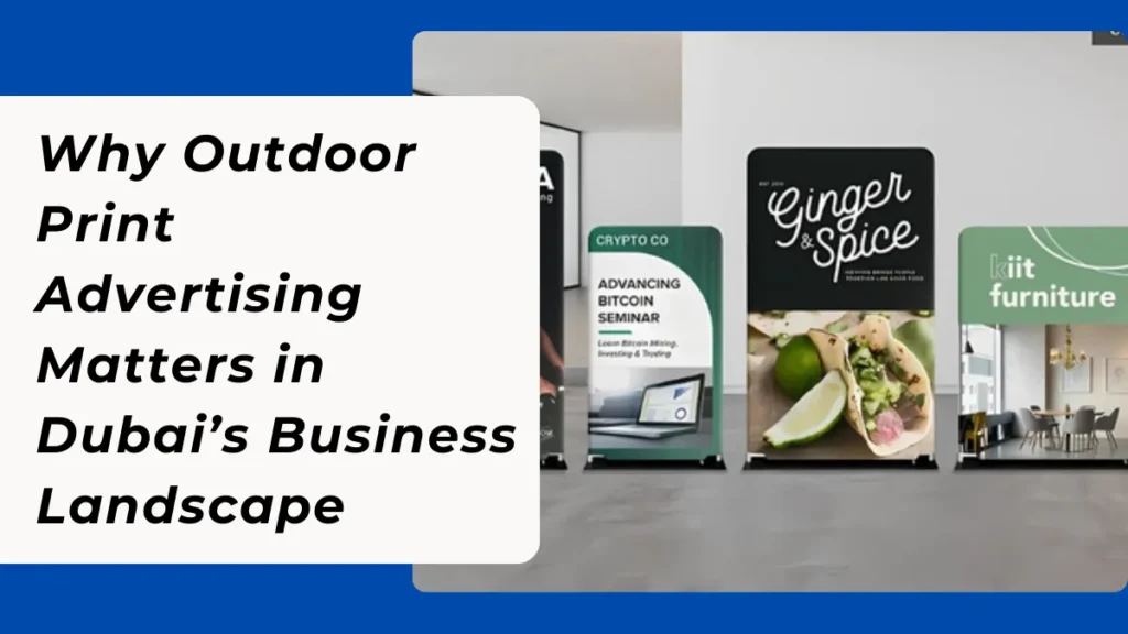 outdoor print advertising Dubai