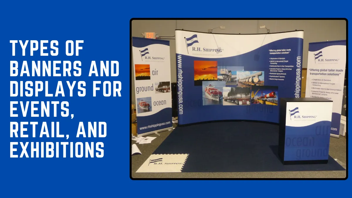 banners and displays