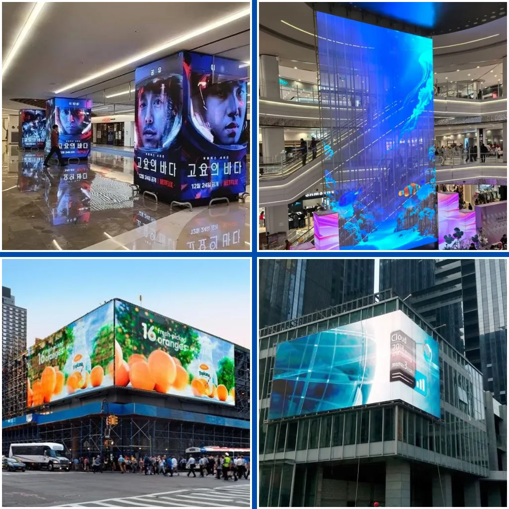 Mesh LED Curtains